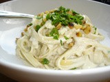 Walnut Gorgonzola Fettuccine