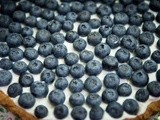 Honeyed Yogurt and Blueberry Tart with Ginger Graham Crust