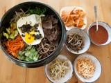 Korean Dolsot Bibimbap with Namul