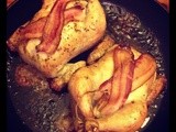 Thanksgiving for Two: Cornbread Stuffed Cornish Game Hens with Corn Maque Choux