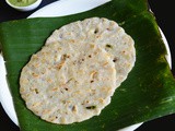 Akki Roti Recipe | Rice Roti | How To Make Akki Roti