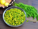 Shepu Bhaji Recipe in Marathi | Shepuchi Palebhaji