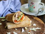 Chicken Shawarma (Pita chicken wrap)