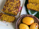 Mango semolina fruity cake recipe