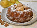 Ciambella amaretti e pere