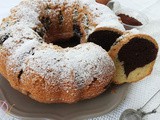 Ciambella bicolore all’acqua