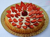 Crostata morbida crema e fragole