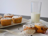 Muffin con gocce di cioccolato