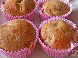 Muffin integrali alla pesca