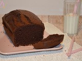 Plumcake al latte caldo al cacao