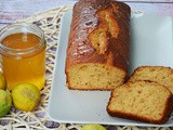 Plumcake al miele e limone