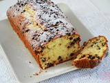 Plumcake alla ricotta con gocce di cioccolato