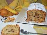 Plumcake pere e noci