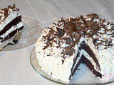 Torta cioccolato e panna