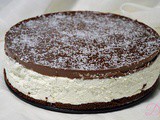 Torta fredda cocco e cioccolato