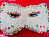 Torta maschera di Carnevale