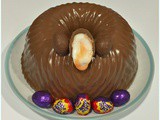 Creme Egg Bundt Cake