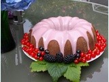 Hedgerow Bundt Cake with Ribena Icing