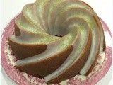 Lemon and Matcha Bundt Cake