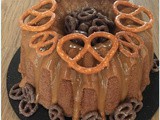 Pretzel and Salted Caramel Bundt