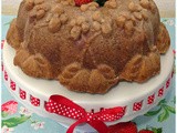 Strawberries and Cream Bundt Cake