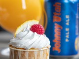 Beermosa Cupcakes with Lemon Meringue Frosting