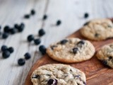 Chewy Lemon Blueberry Cookies