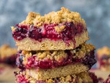 Berry Crumble Bars (Vegan)