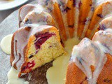 Berry Lime Bundt Cake