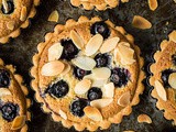 Blueberry Frangipane Tarts (Vegan)