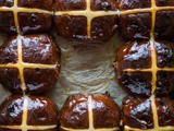 Chocolate Orange Hot Cross Buns