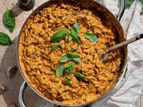 Creamy Marry Me Orzo (vegan)