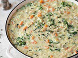 Creamy Vegetable Rice Soup (Vegan)