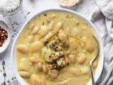 Creamy White Bean Soup (Vegan)