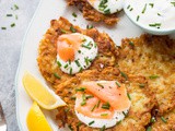 Crispy Potato Latkes With Smoked Salmon And Sour Cream