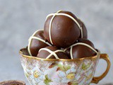 Hot Cross Bun Chocolate Truffles