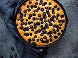 Lemon Blueberry Polenta Cake (Vegan with Gluten Free, Low Fodmap Option)