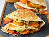 Loaded Veggie Quesadillas