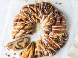 Maple Pecan Bread Wreath (Vegan)