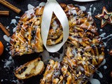 Mincemeat, Marzipan And Apple Bread Wreath