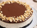 No-Bake Peanut Butter Cheesecake (vegan)