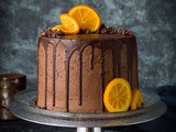 Orange and Almond Cake With Chocolate Buttercream (Vegan)