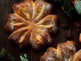 Orange & Anise Snowflake Bread