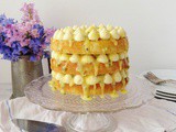 Passion Fruit, White Chocolate & Coconut Layer Cake