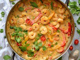 Prawns In An Easy Thai Coconut Sauce