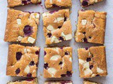 Raspberry, White Chocolate and Almond Sheet Cake (Vegan)