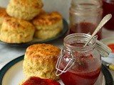 Strawberry Lime Jam & Easy Basic Scones