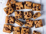 Vegan Banana Blondies