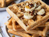 Vegan Banana Waffles