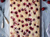 Vegan Cherry Almond Cake